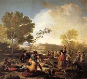Francisco Goya The Picnic oil on canvas